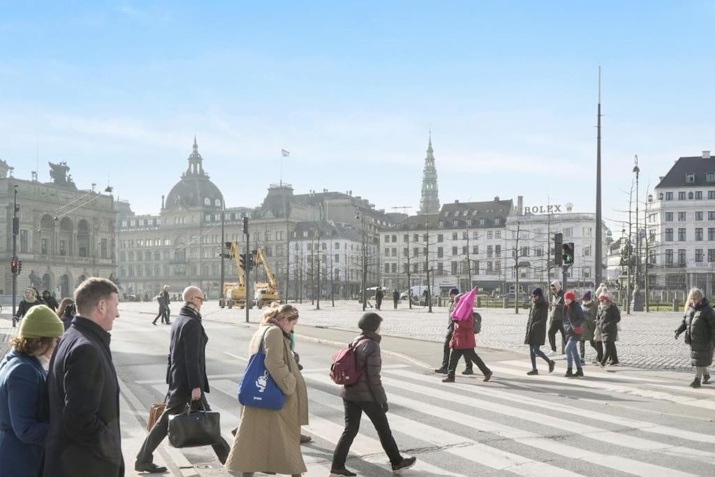 Charmerende Lejlighed Ved Nyhavn 3 Sal Kodaň Exteriér fotografie