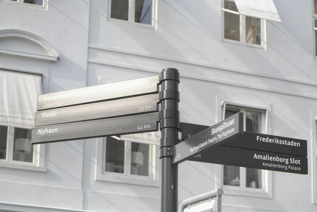 Charmerende Lejlighed Ved Nyhavn 3 Sal Kodaň Exteriér fotografie