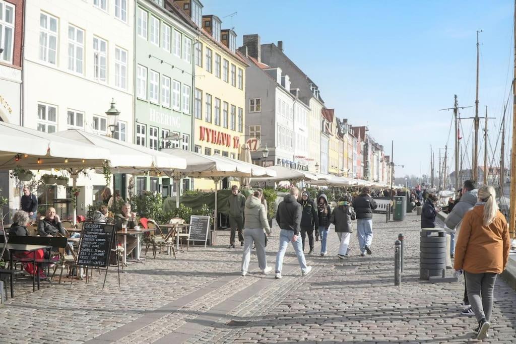 Charmerende Lejlighed Ved Nyhavn 3 Sal Kodaň Exteriér fotografie